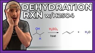 Dehydration with Sulfuric Acid, an E1 Mechanism