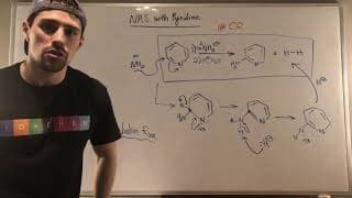 NAS with Pyridine--the Chichibabin Reaction & Adding to C2/C4
