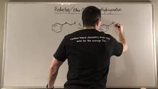 Reduction/Ether Cleavage via Hydrogenation