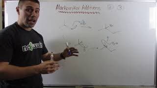 Intro to Markovnikov Additions--Using Binary Acids and Water