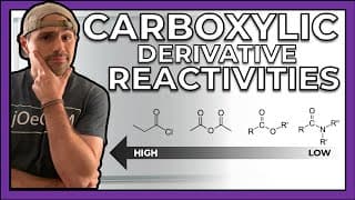 Carboxylic Acid Derivative Relative Reactivities