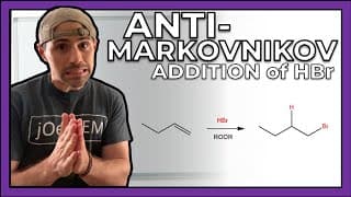 Anti-Markovnikov Addition of HBr