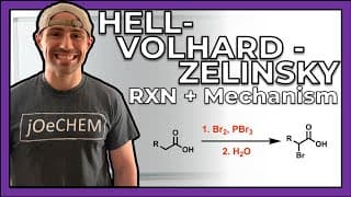 Hell-Volhard-Zelinksy Rxn & Mechanism
