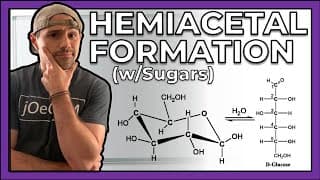 Hemiacetal Formation with Sugars