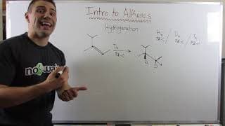 Intro to Alkenes--Physical Properties and Hydrogenation
