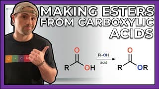 Esterification--Making Esters from Carboxylic Acids