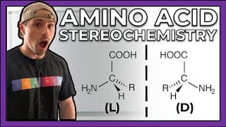 Intro to Amino Acids--Stereochem & D,L Conventions