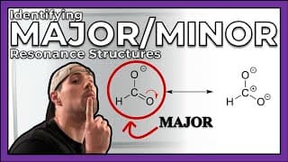 Resonance (again!)--Identifying Major/Minor Structures